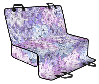 Lilac Pattern Print Design LI01 Rear Dog  Seat Cover