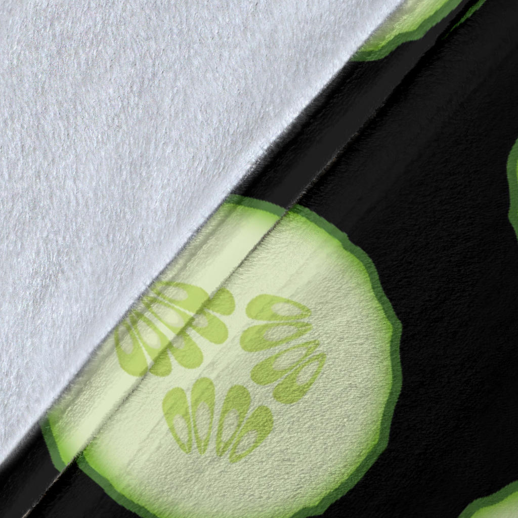Cucumber Pattern Print Design CC02 Fleece Blanket