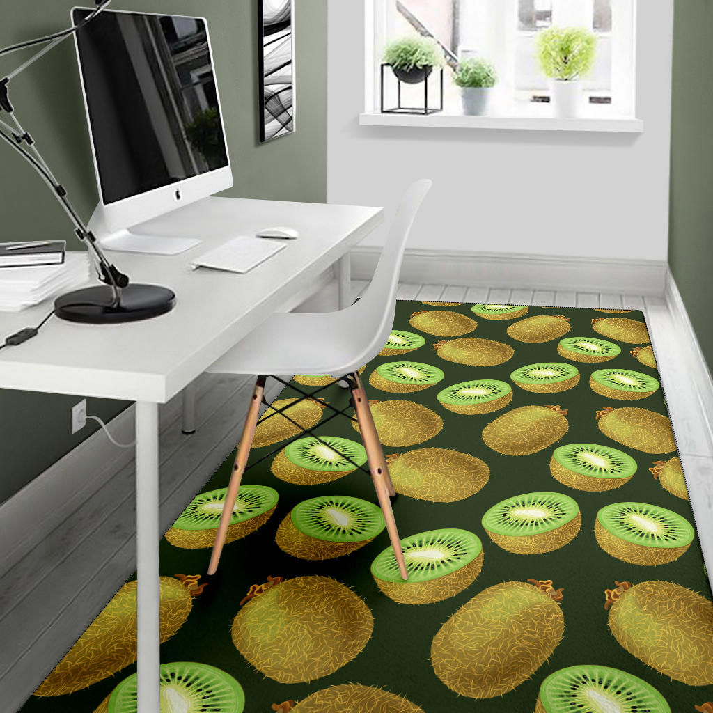 Kiwi Pattern Print Design KW04 Area Rugs