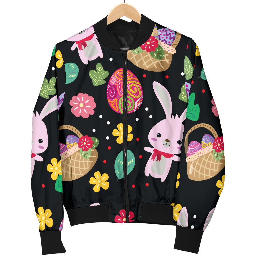 Easter Eggs Pattern Print Design RB05 Men Bomber Jacket