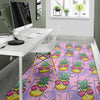 Pineapple Pattern Print Design PP06 Area Rugs
