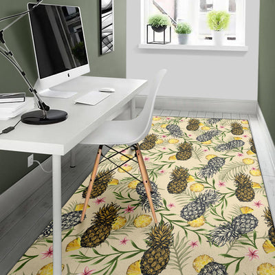 Pineapple Pattern Print Design PP012 Area Rugs