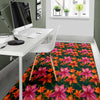 Amaryllis Pattern Print Design AL01 Area Rugs