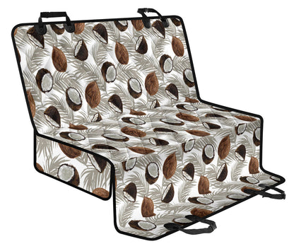Coconut Pattern Print Design CN03 Rear Dog  Seat Cover