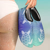 Sea Turtle Draw Aqua Water Shoes