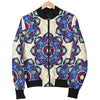 lotus Boho Pattern Print Design LO08 Men Bomber Jacket