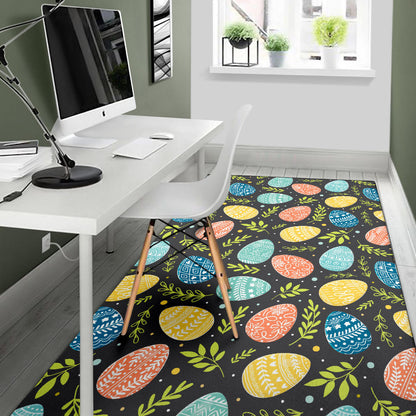Easter Eggs Pattern Print Design RB01 Area Rugs