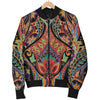 Bohemian Pattern Print Design 06 Women's Bomber Jacket