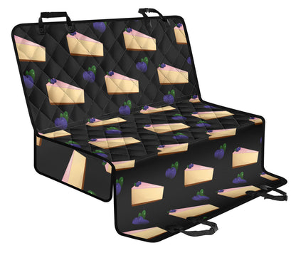 Cheesecake blueberry Pattern Print Design CK01 Rear Dog  Seat Cover