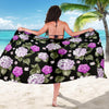 Hydrangea Pattern Print Design HD011 Sarong Pareo Wrap