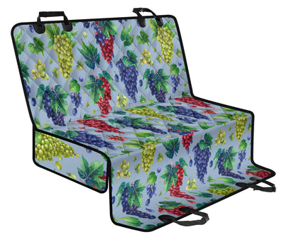 Grape Pattern Print Design GP06 Rear Dog  Seat Cover