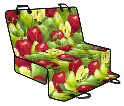 Apple Pattern Print Design AP03 Rear Dog  Seat Cover