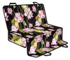 Water Lily Pattern Print Design WL06 Rear Dog  Seat Cover