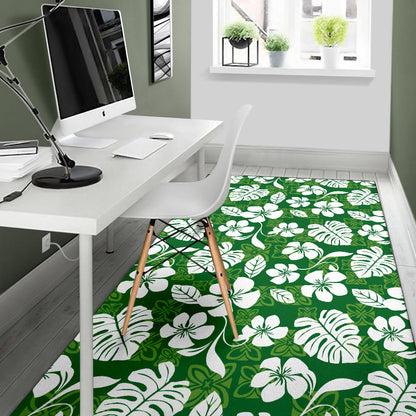 Hawaiian Themed Pattern Print Design H016 Area Rugs