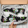 Apple blossom Pattern Print Design AB07 Sneakers White Bottom Shoes