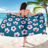 Cherry Blossom Pattern Print Design CB08 Sarong Pareo Wrap