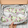 Apple blossom Pattern Print Design AB05 Sneakers White Bottom Shoes