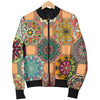 Boho Pattern Print Design 07 Women's Bomber Jacket