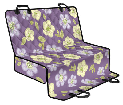 Anemone Pattern Print Design AM013 Rear Dog  Seat Cover