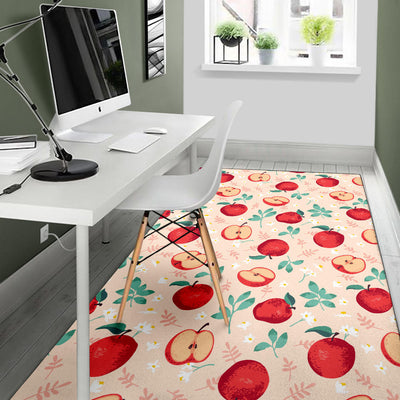 Apple Pattern Print Design AP06 Area Rugs