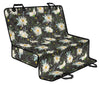 Daisy Pattern Print Design DS08 Rear Dog  Seat Cover