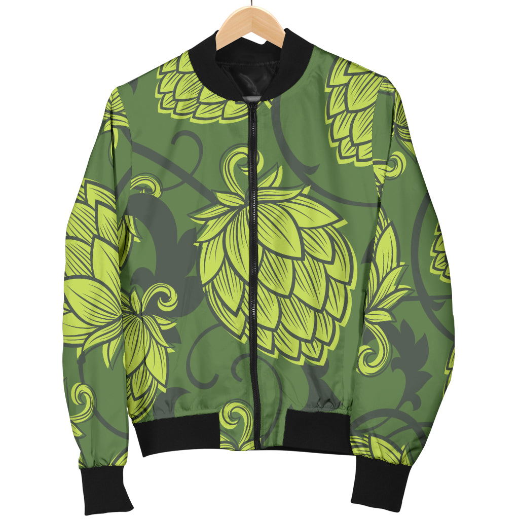 Hope Pattern Print Design 02 Women's Bomber Jacket