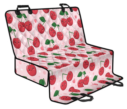 Cherry Pattern Print Design CH02 Rear Dog  Seat Cover