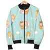 Christian Pattern Print Design 01 Women's Bomber Jacket