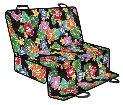 Hawaiian Themed Pattern Print Design H010 Rear Dog  Seat Cover