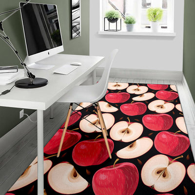 Apple Pattern Print Design AP02 Area Rugs