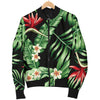 Bird Of Paradise Pattern Print Design BOP05 Men Bomber Jacket