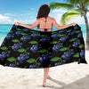 Blueberry Pattern Print Design BB01 Sarong Pareo Wrap