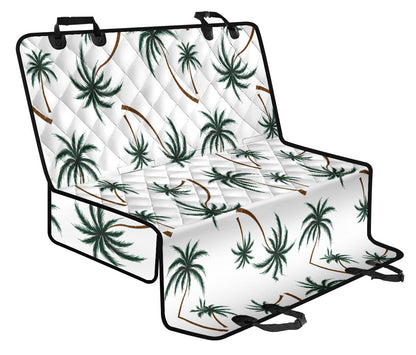 Palm Tree Pattern Print Design PT07 Rear Dog  Seat Cover