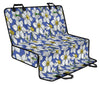 Daffodils Pattern Print Design DF08 Rear Dog  Seat Cover