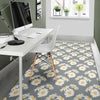 Daisy Pattern Print Design DS09 Area Rugs