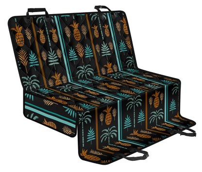Hawaiian Themed Pattern Print Design H023 Rear Dog  Seat Cover