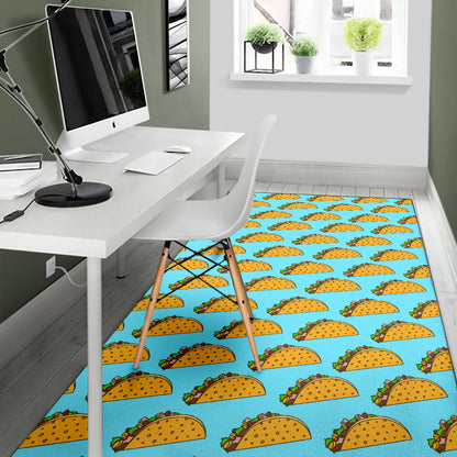 Taco Pattern Print Design TC03 Area Rugs