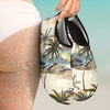 Palm Tree Beach Print Aqua Water Shoes