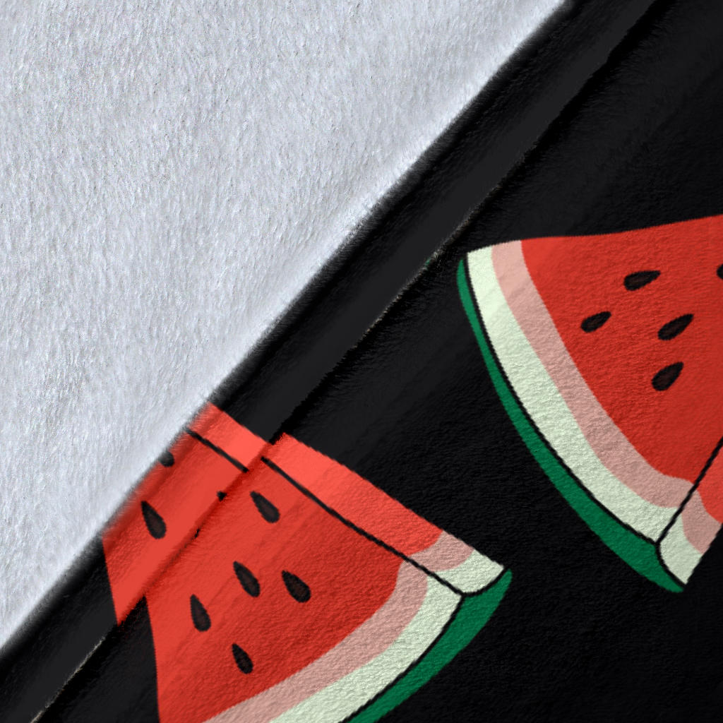 Watermelon Pattern Print Design WM01 Fleece Blanket