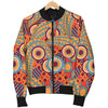 African Pattern Print Design 06 Women's Bomber Jacket