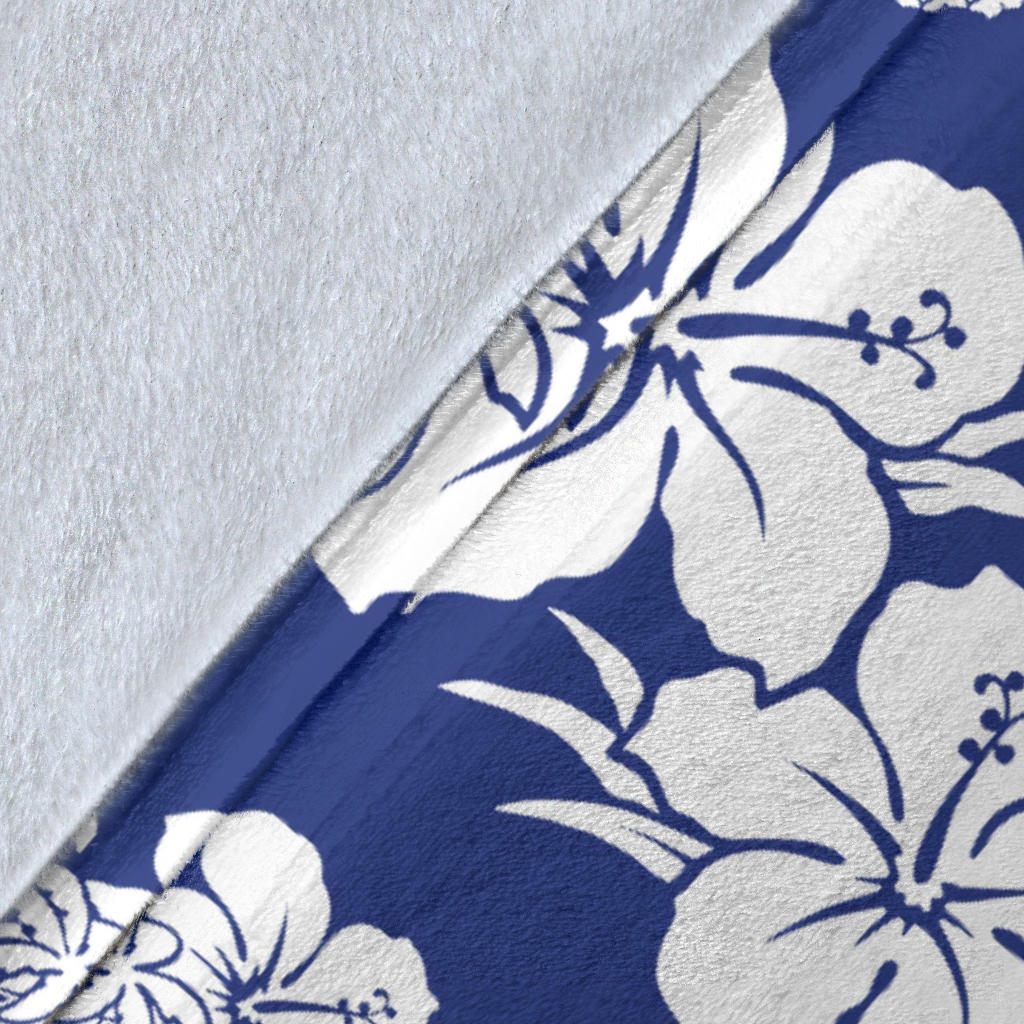 Hawaiian Themed Pattern Print Design H07 Fleece Blanket