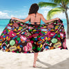 Candy Pattern Print Design CA02 Sarong Pareo Wrap