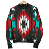 Native Pattern Print Design A08 Women's Bomber Jacket