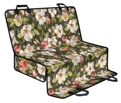 Apple Blossom Pattern Print Design AB01 Rear Dog  Seat Cover