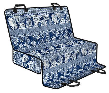 Hawaiian Themed Pattern Print Design H020 Rear Dog  Seat Cover