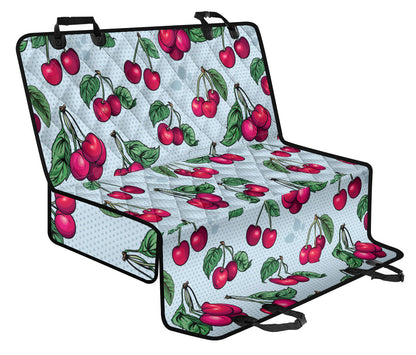 Cherry Pattern Print Design CH01 Rear Dog  Seat Cover