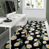 Daisy Pattern Print Design DS07 Area Rugs