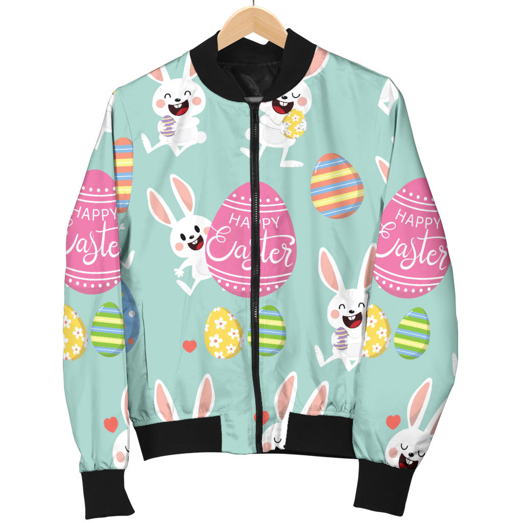 Easter Eggs Pattern Print Design RB014 Men Bomber Jacket
