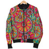 Boho Pattern Print Design 01 Women's Bomber Jacket