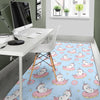 Donut Unicorn Pattern Print Design DN014 Area Rugs